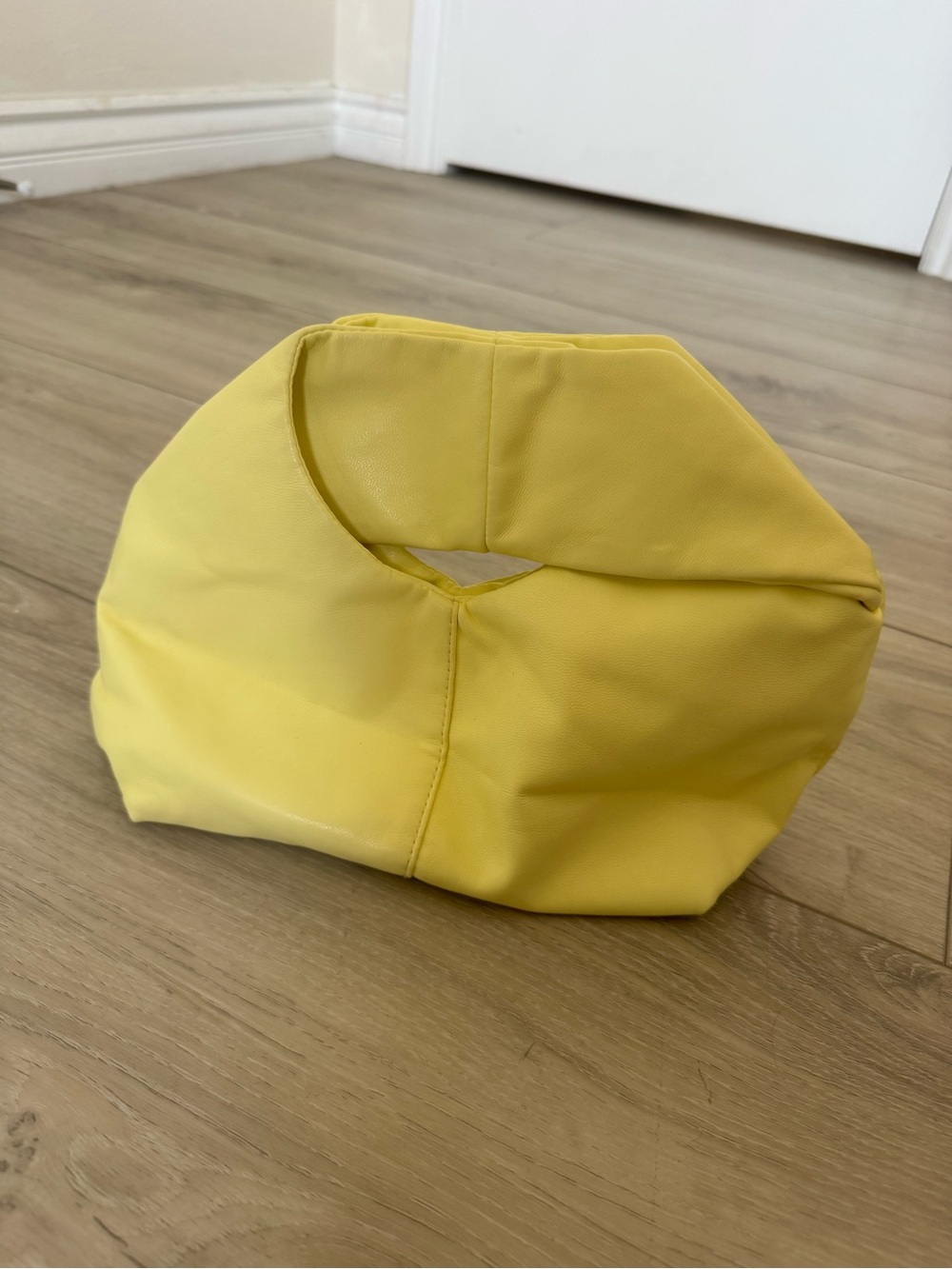 a new day Pale Yellow Clutch or Crossbody Bag